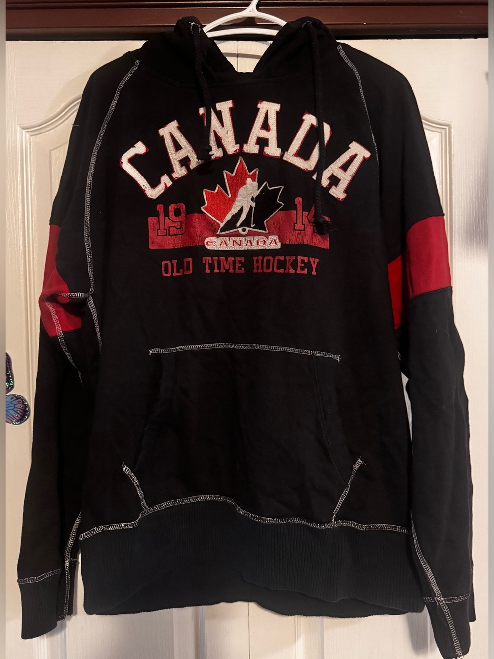 Canada Old Time Hockey Hoodie
